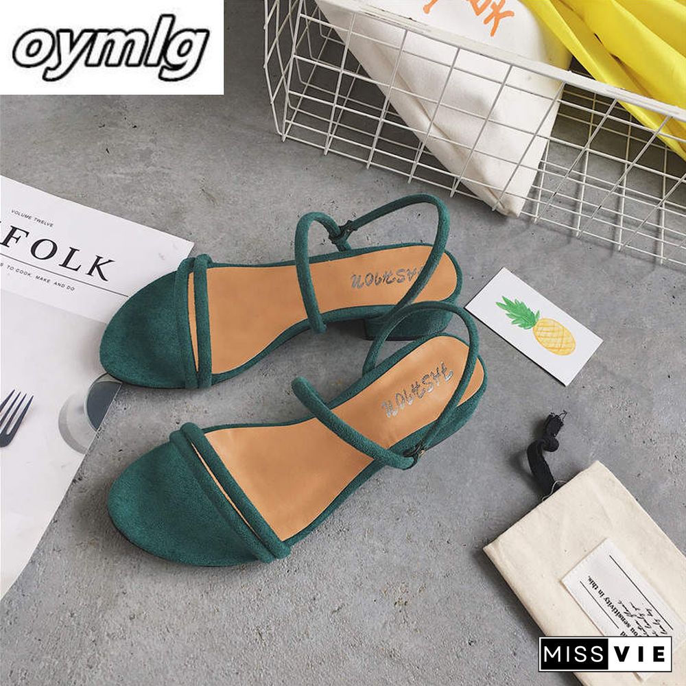 New Flat Outdoor Slippers Sandals Foot Ring Straps Beaded Roman Sandals Fashion Low Slope With Women's Shoes Low Heel Shoes