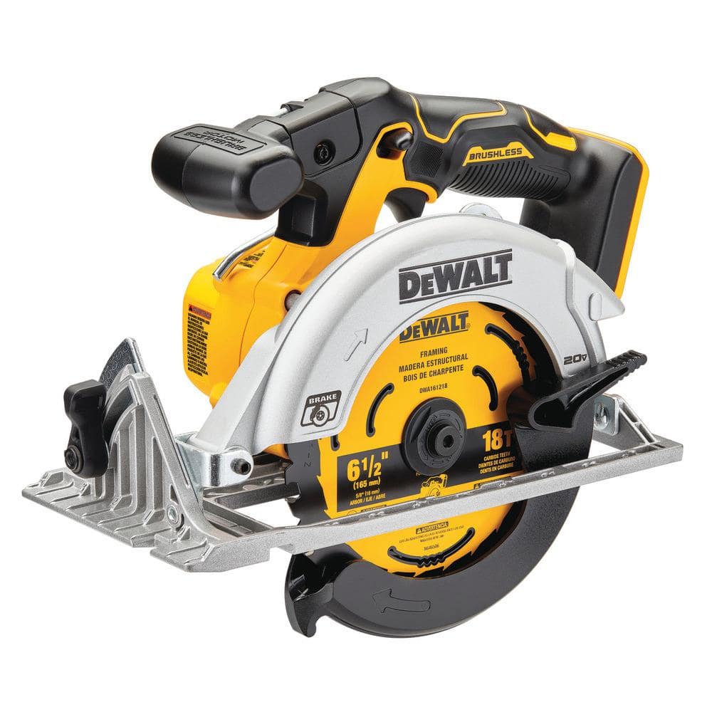 DEWALT 20V MAX Cordless Brushless 6-1/2 in. Circular Saw (Tool Only) DCS565B