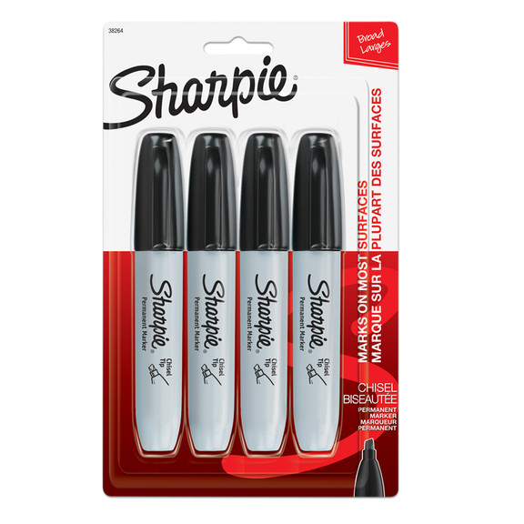 Sanford L.P. SAN38264 Marker Set Sharpie Chisel Bl...