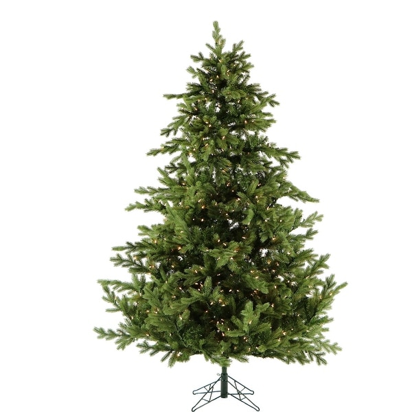 Fraser Hill Farm 7.5' Prelit Foxtail Pine Christmas Tree With Smart String Lighting