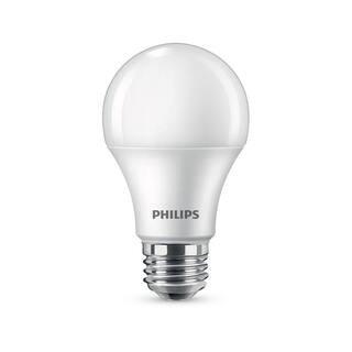 Philips 75-Watt Equivalent A19 Non-Dimmable E26 LED Light Bulb Daylight 5000K (4-Pack) 565390