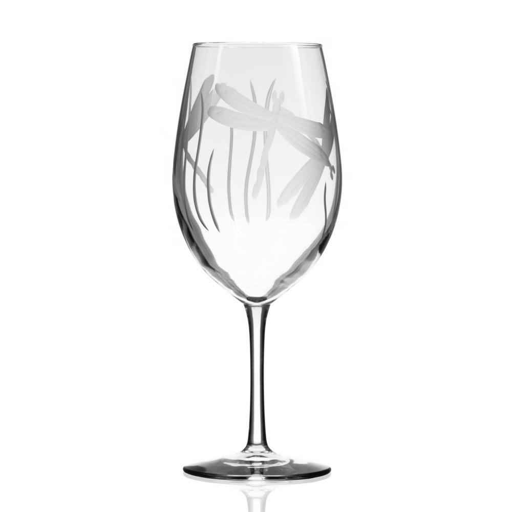 Rolf Glass Dragonfly 18 fl.oz All Purpose Wine Glasses (Set of 4) 206264-S4