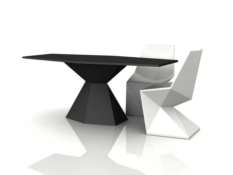 Vondom Vertex Indoor/Outdoor Dining Chair   Contemporary   Outdoor Dining Chairs   by Vondom  Houzz