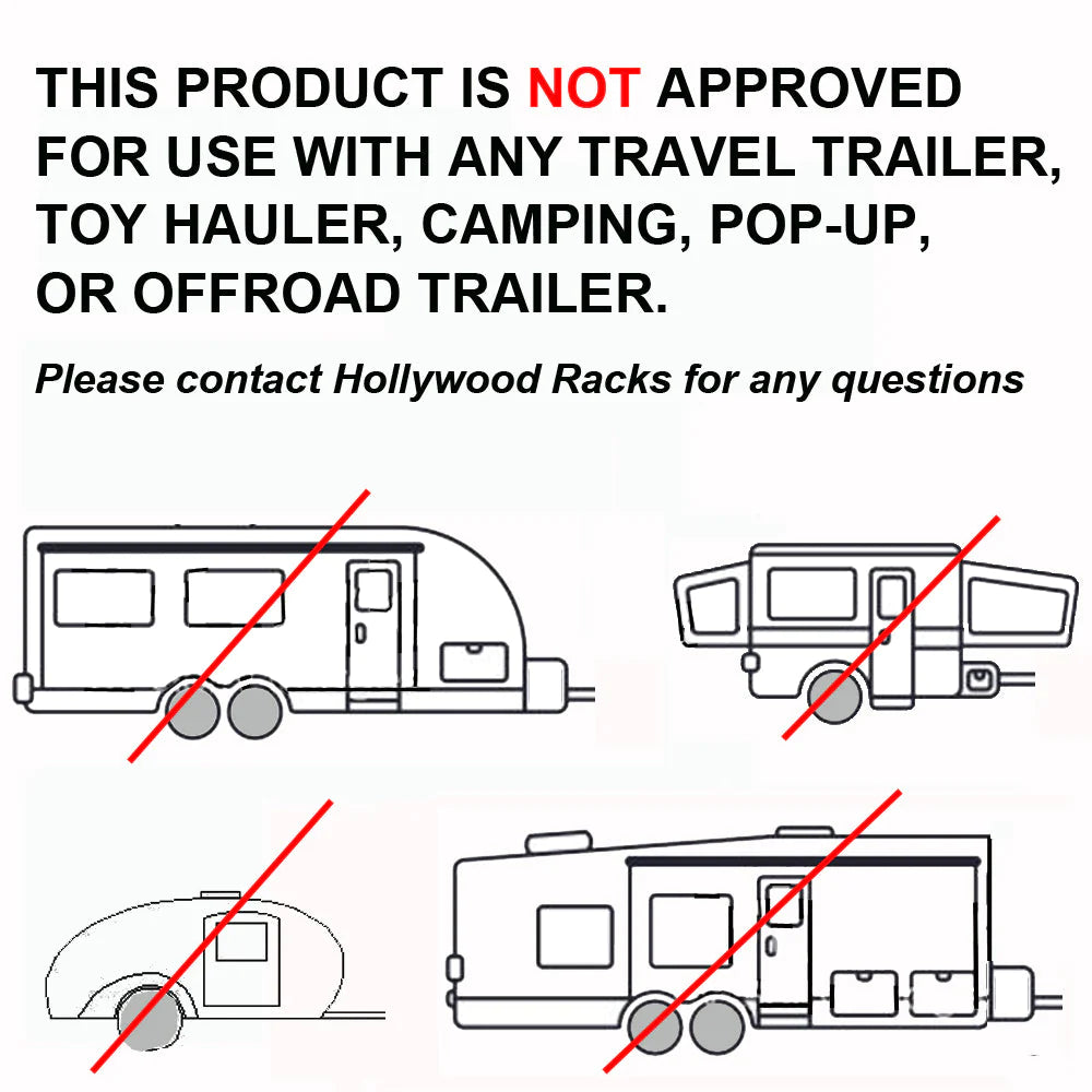 Hollywood RV Rider E-Bike Rack