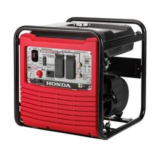 Honda 2800-Watt Recoil Start Gasoline Powered Industrial Full GFCI Protection Inverter Generator EB2800IAN