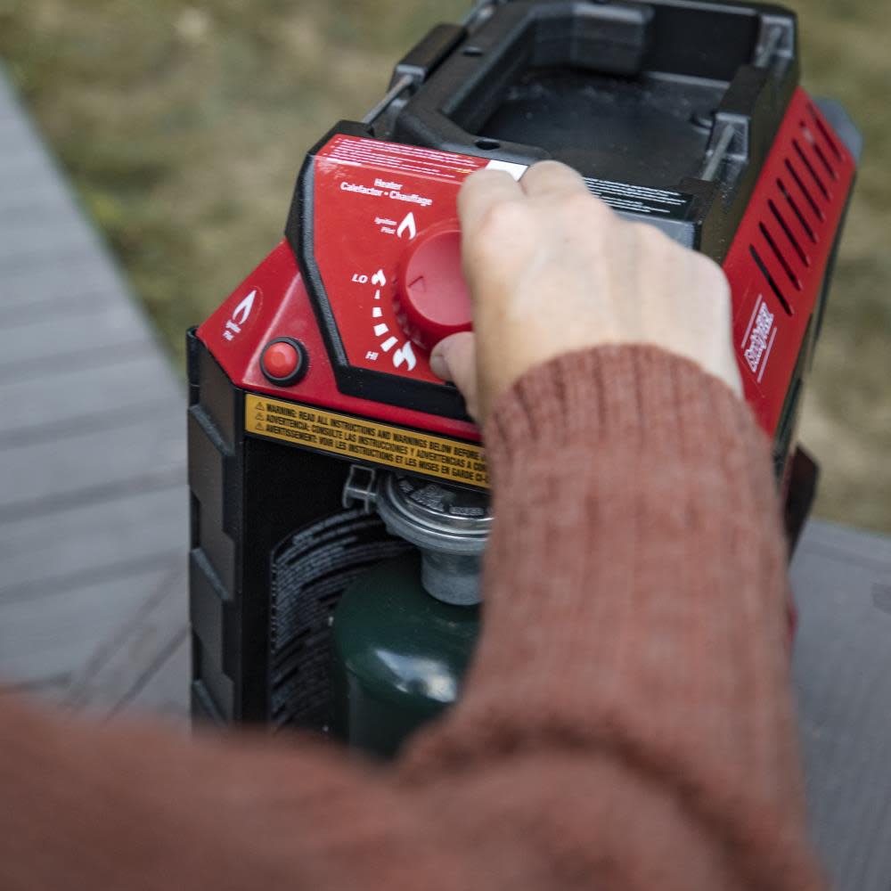 6，000-11，000 BTU Buddy Flex Portable Radiant Heater Standard Version ; Massachusetts/Canada Only ;