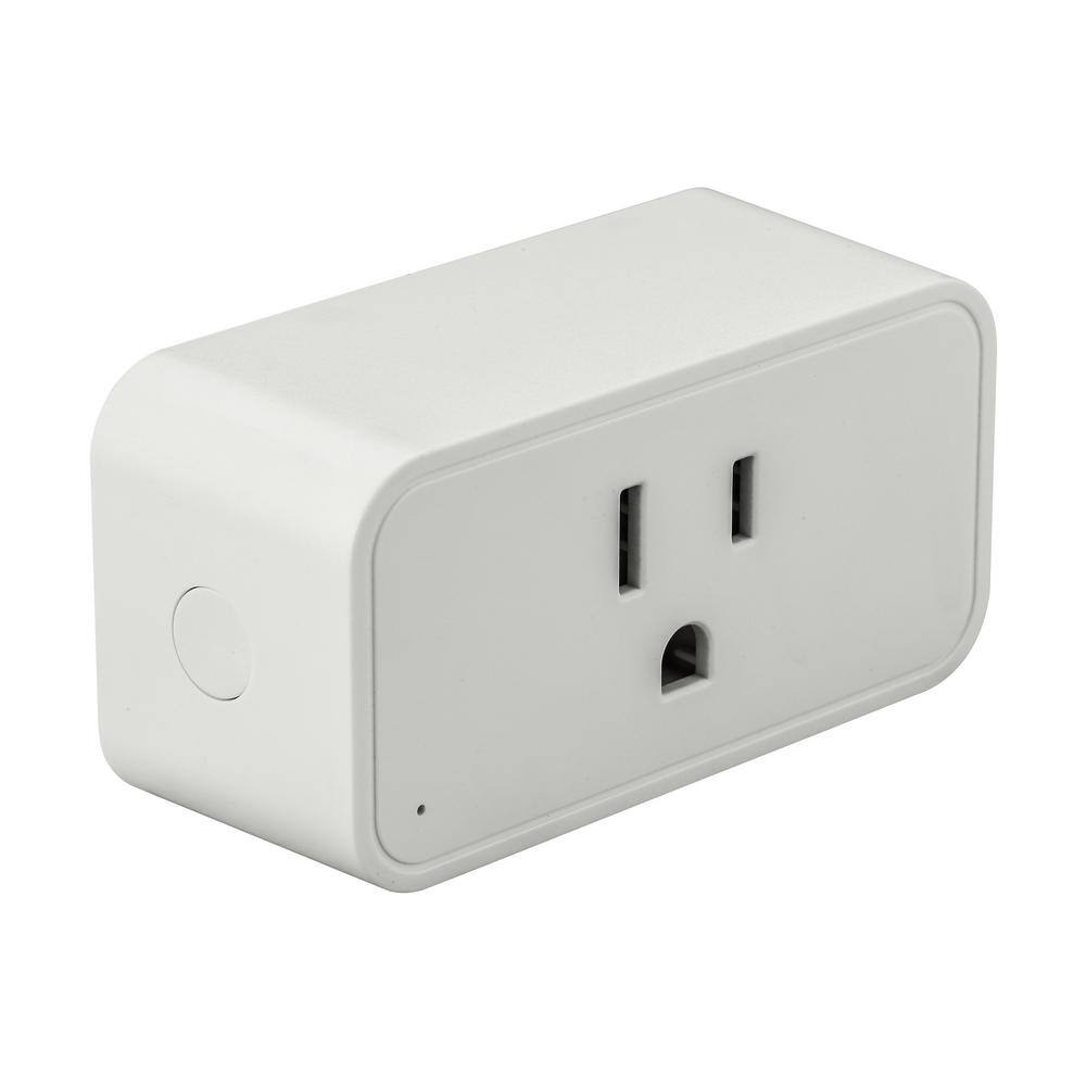 Simply Conserve 15 Amp 120-Volt Smart Wi-Fi and Bluetooth Plug (2-Pack) SS-15A1-WiFi-BLE-2PK