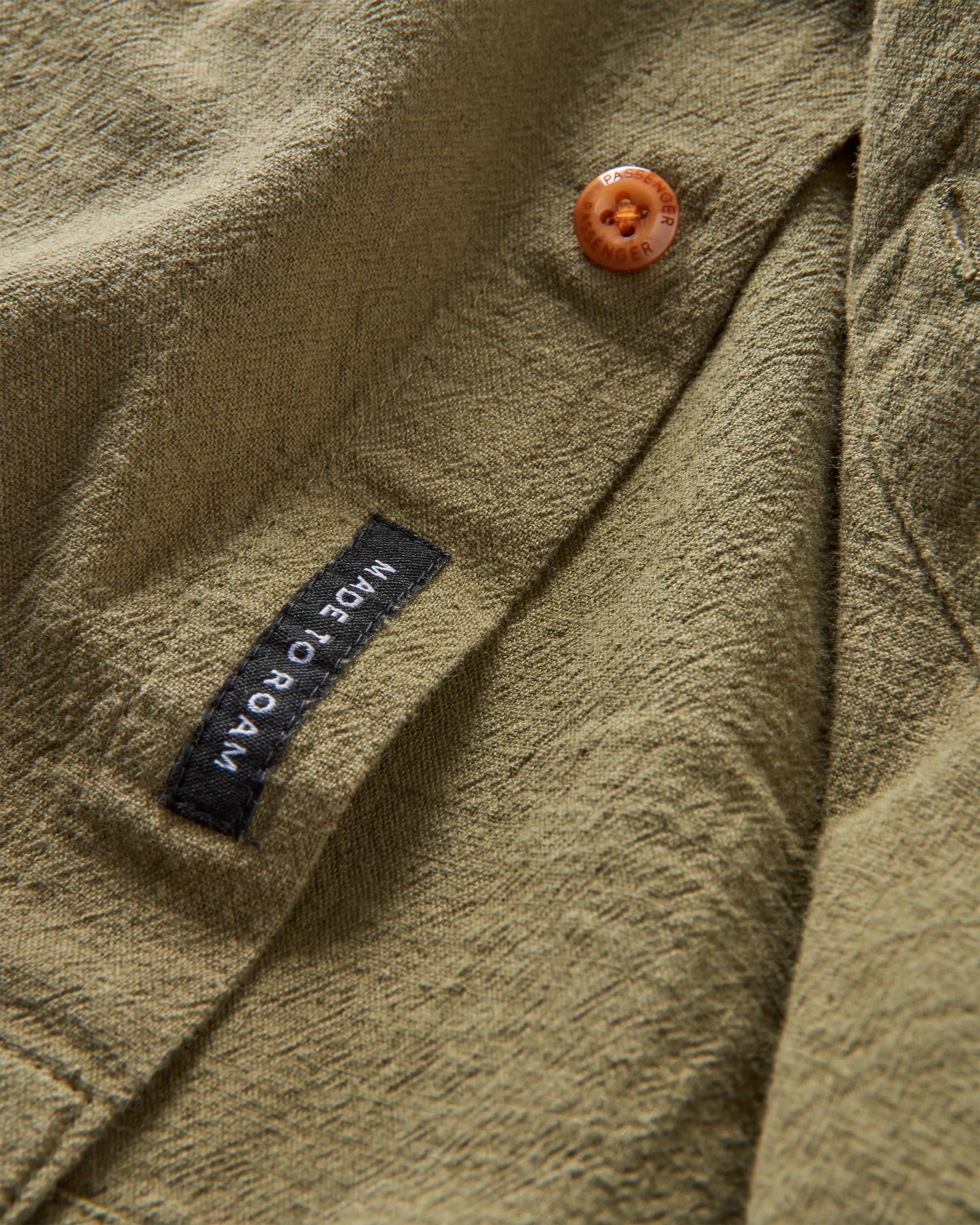 Arica Textured Shirt - Khaki