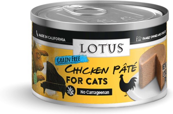 Lotus Chicken Pate Grain-Free Canned Cat Food