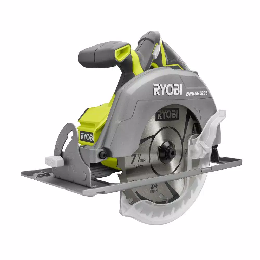 RYOBI 18-Volt ONE+ Cordless Brushless 7-1/4 in. Circular Saw (Tool Only) and#8211; XDC Depot