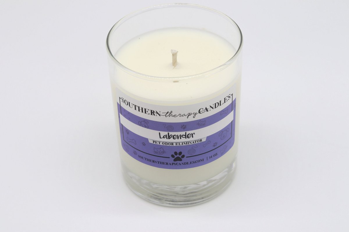 Southern Therapy Candles Labender Odor Eliminator Candle