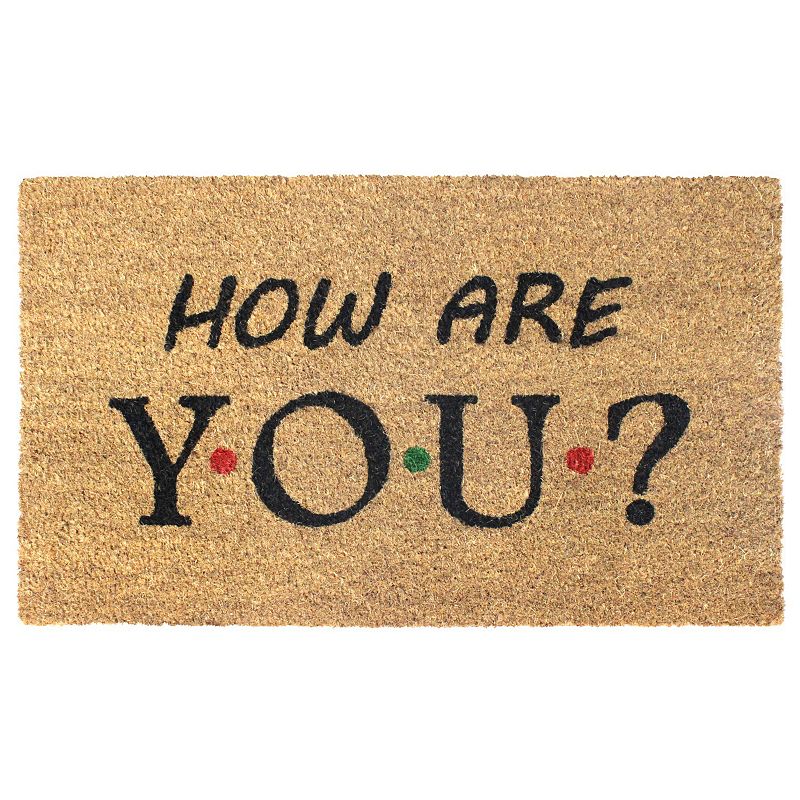 RugSmith How Are You Doormat - 18'' x 30''