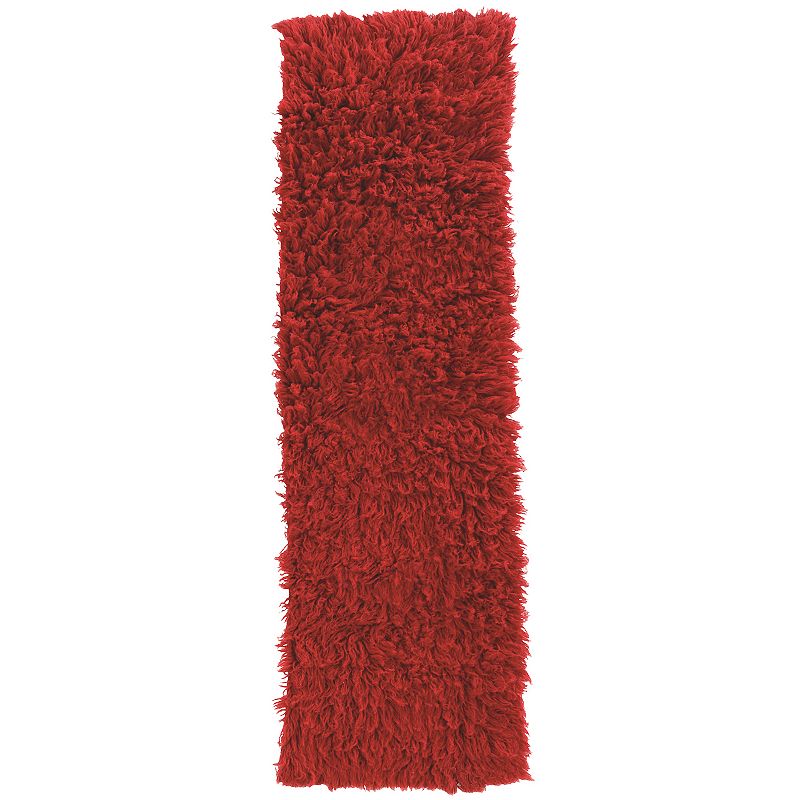 Linon New Flokati Wool Rug Runner - 2'4'' x 8'6''