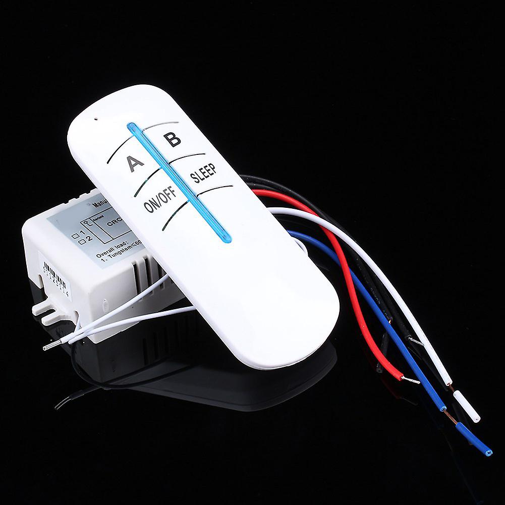 Led Light Lamp 180240v 2 Way On/off Digital Rf Remote Control Switch Wireless