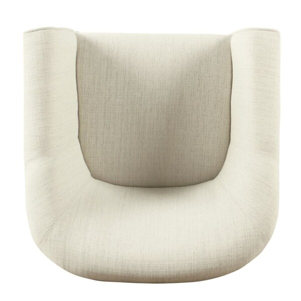 Porch and Den Kingswell Natural Textured Barrel Accent Chair