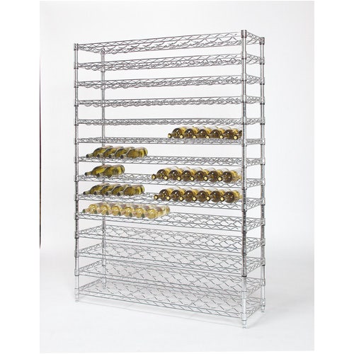 Tarrison TSWR1436C3 - Wine Bottle Display Rack， 5-tier， 36