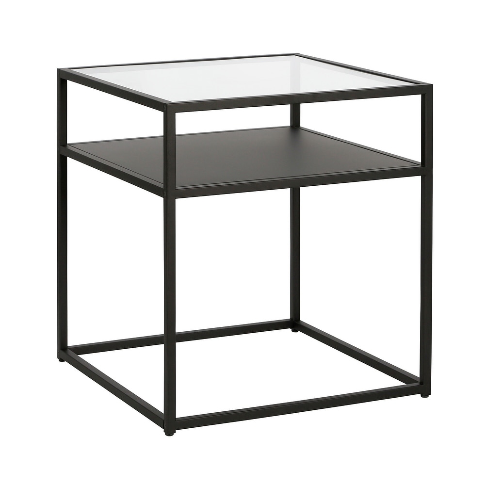 Ada Side Table Blackened Bronze Finish