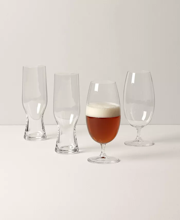 Lenox Tuscany Classics Assorted Beer Glass Set 4 Piece