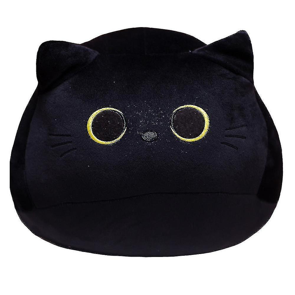 30cm Black Cat Soft Plush Doll Pillow Stuffed Teedy Toy Kids Birthday Gift