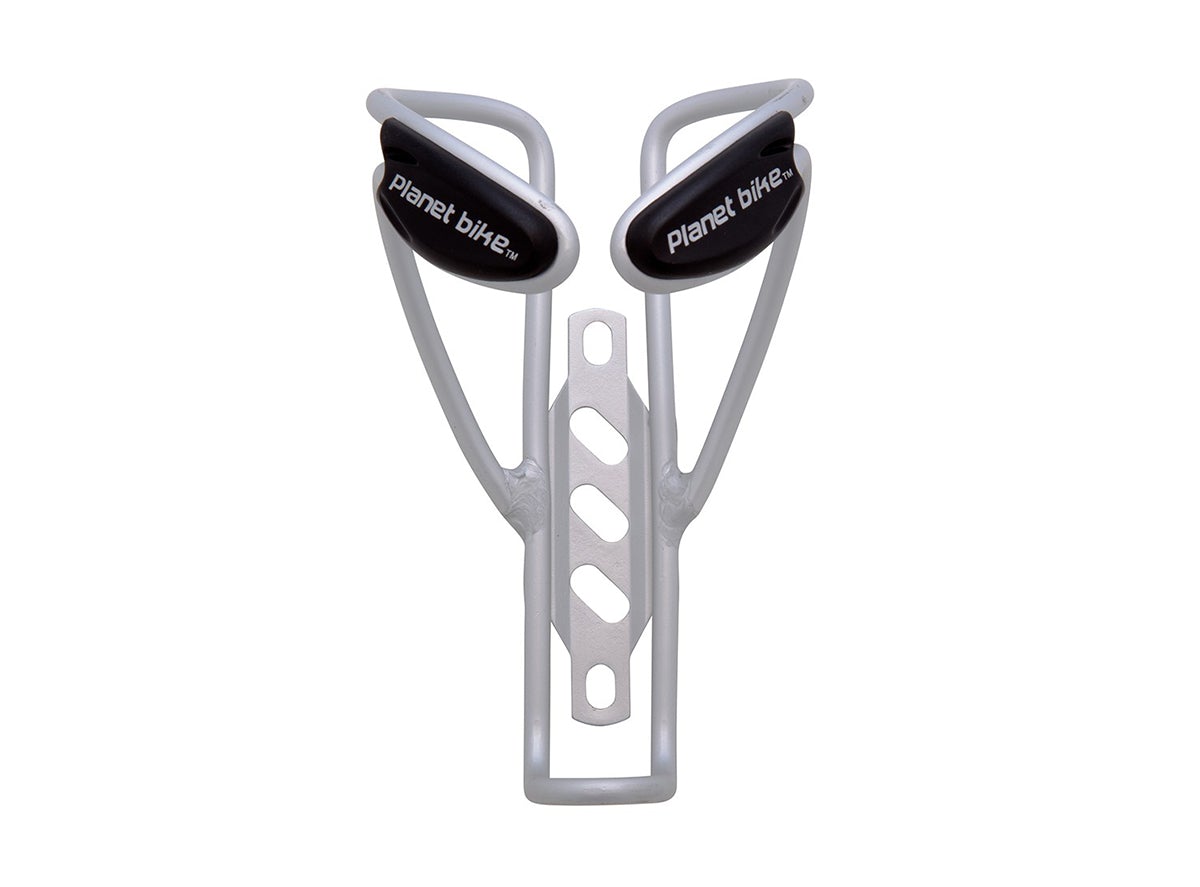 Planet Bike Button Water Bottle Cage - Silver