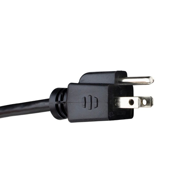 Northlight 20 x27 Black 3 prong Outdoor Extension Power Cord