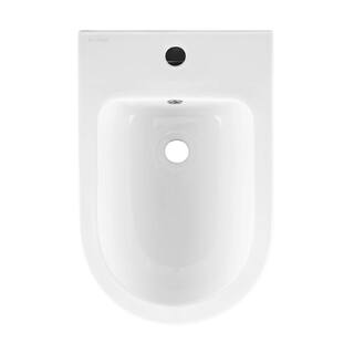 Swiss Madison St. Tropez Wall Hung Elongated Bidet in Glossy White SM-BD226