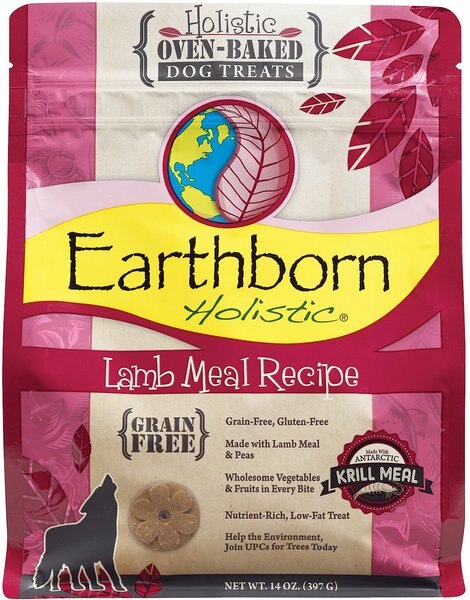 Earthborn Holistic Grain-Free Lamb Meal Recipe Dog Treats