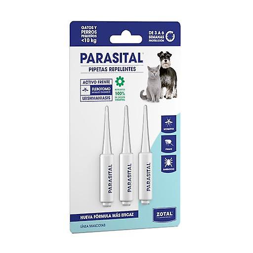 Zotal Parasital Drop for Small Dogs and Cats 3x1，25 ml