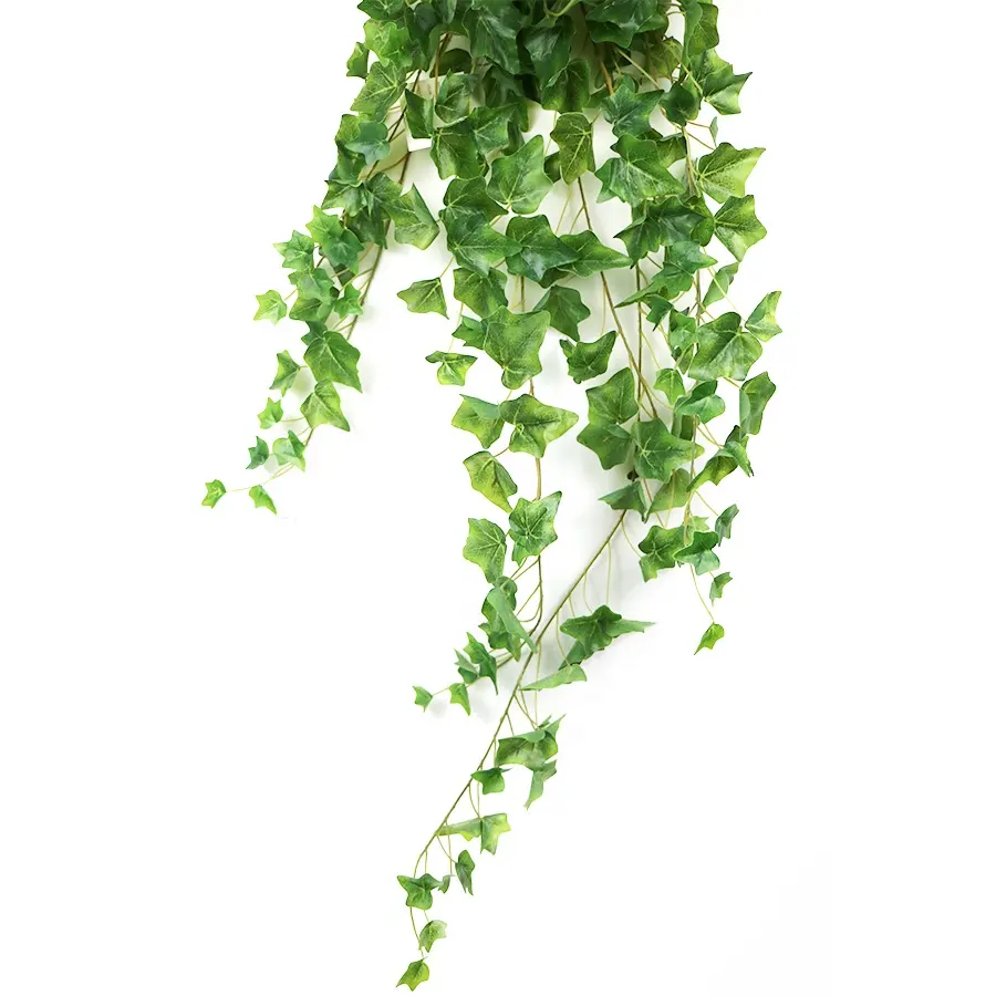 Supplies 110cm long 245lvs artificial mini green ivy leaves hanging bush