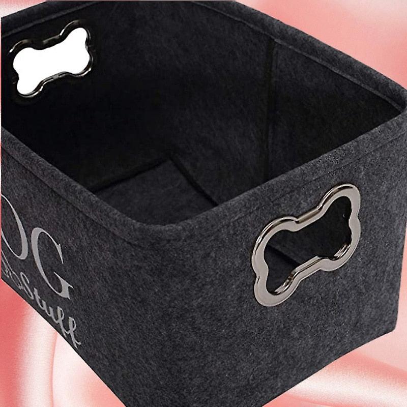 Pet dog toys storage basket