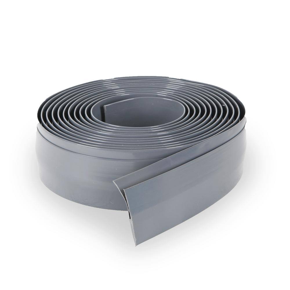 G-Floor 25 ft. Length Slate Grey Mat Edge Trim GFEDGE25SG