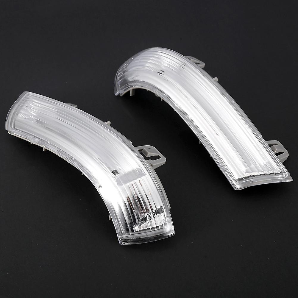 Pair Of Wing Mirror Indicator Turn Signal Light Lens Led Bulb Left Right For  1k0949101