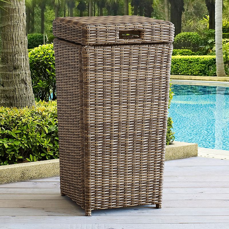 Crosley Furniture Bradenton Patio Trash Can