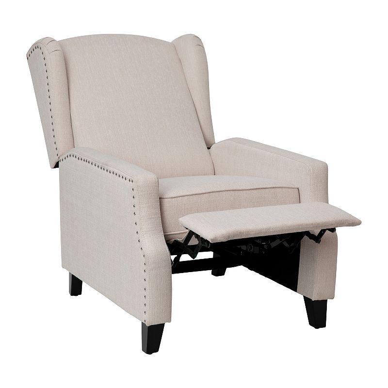 Flash Furniture Prescott Traditional Push-Back Recliner Chair