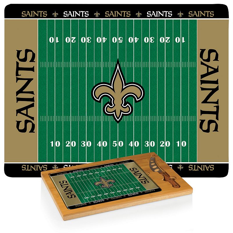 Picnic Time New Orleans Saints Cutting Board Serving Tray