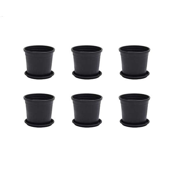 3 inch (8 cm) Grower Round Plastic Pot