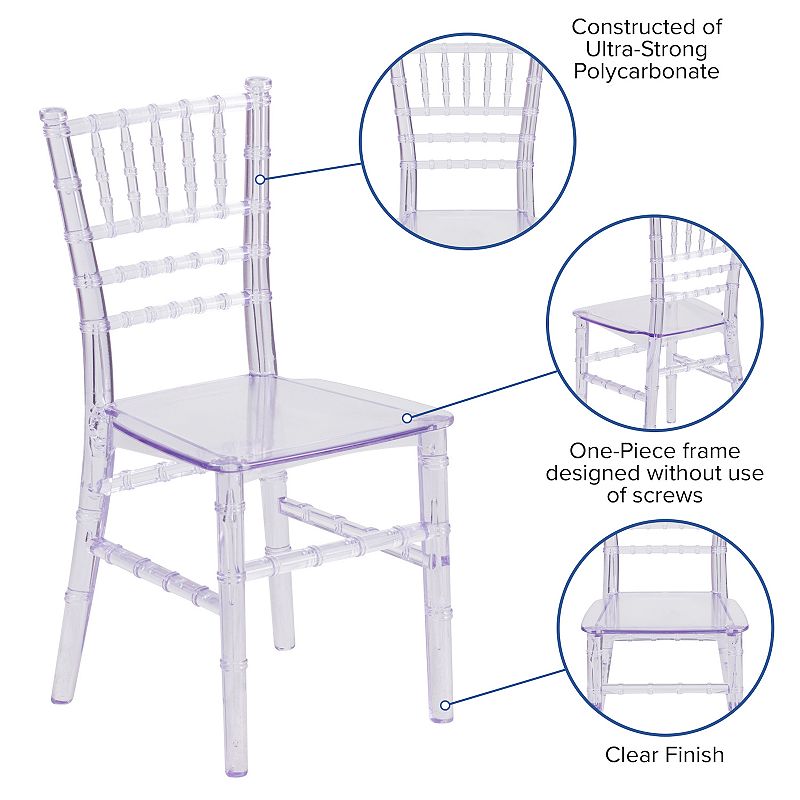 Kids Flash Furniture Commercial Party Chiavari Chair