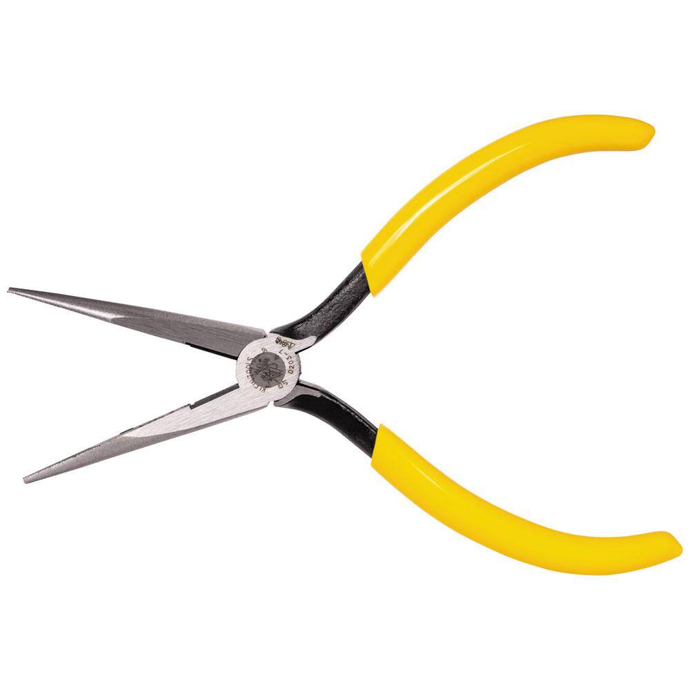 Klein Tools 7 in. Standard Long Nose Side Cutting Pliers D203-7