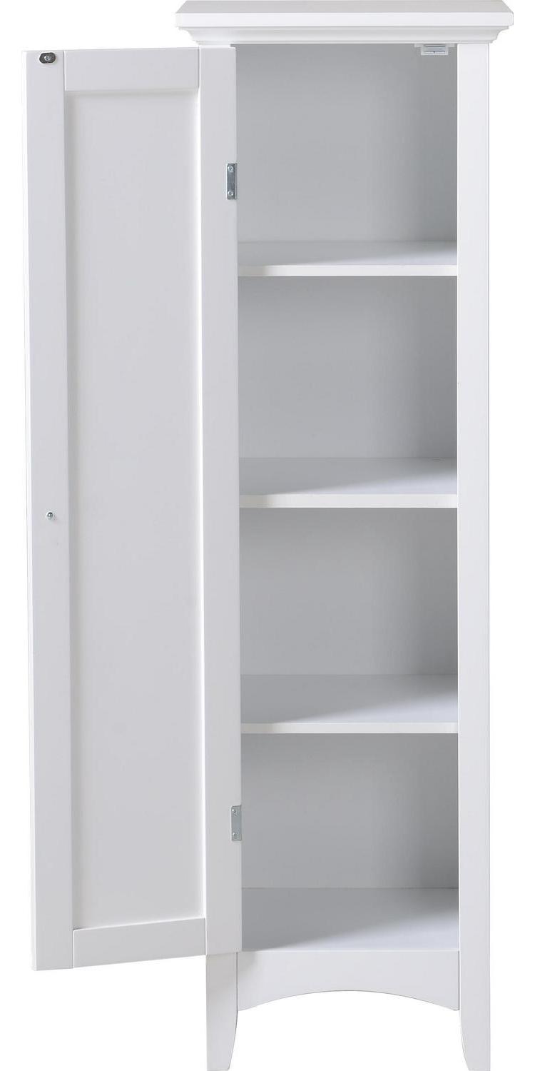 OS Home and Office Furniture One Door Kitchen Storage Pantry  White