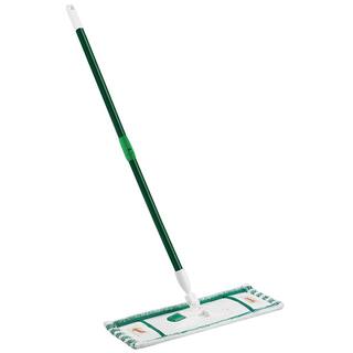 Libman Microfiber Tornado Wet Spin Mop and Bucket with 3 Refills  Microfiber Flat Mop with 2-Piece Handle with 1 Refill 1608