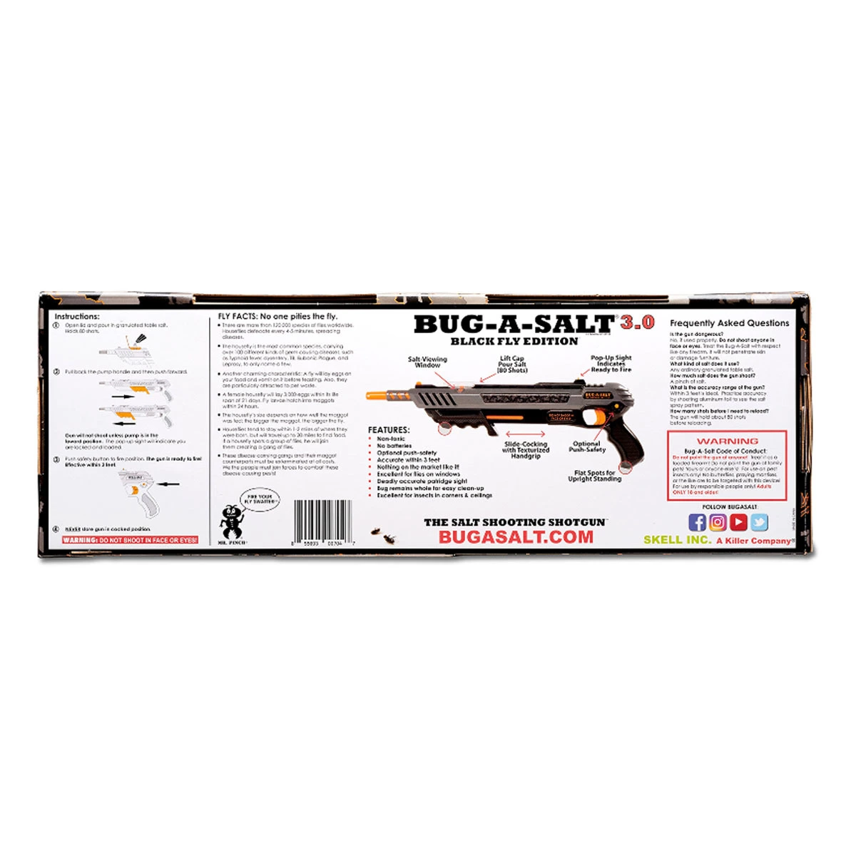 ​​​​​​​Bug-A-Salt 3.0 Black Fly Edition Blaster