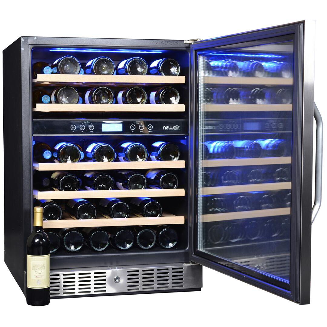 NewAir AWR460DB 24 Inch Stainless Steel Wine Cooler