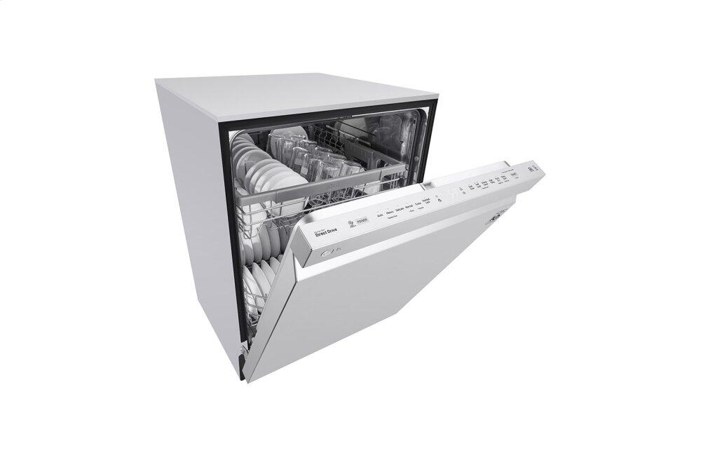 Lg LDB4548ST Top Control Dishwasher With Quadwash™ And Easyrack™ Plus