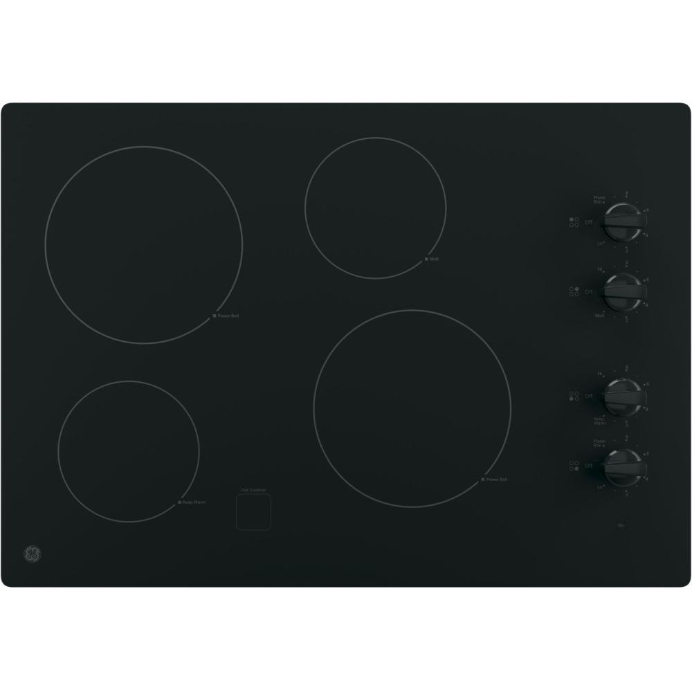 GE 30-inch Built-In Electric Cooktop JP3030DJBB