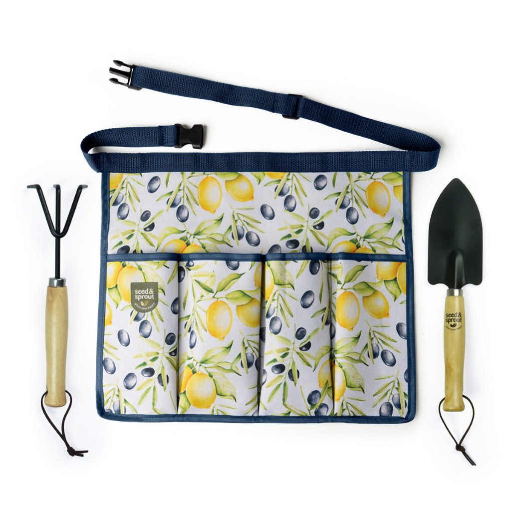 DM Merchandising  Seed & Sprout 3-Piece Gardening Set in Lemon Grove