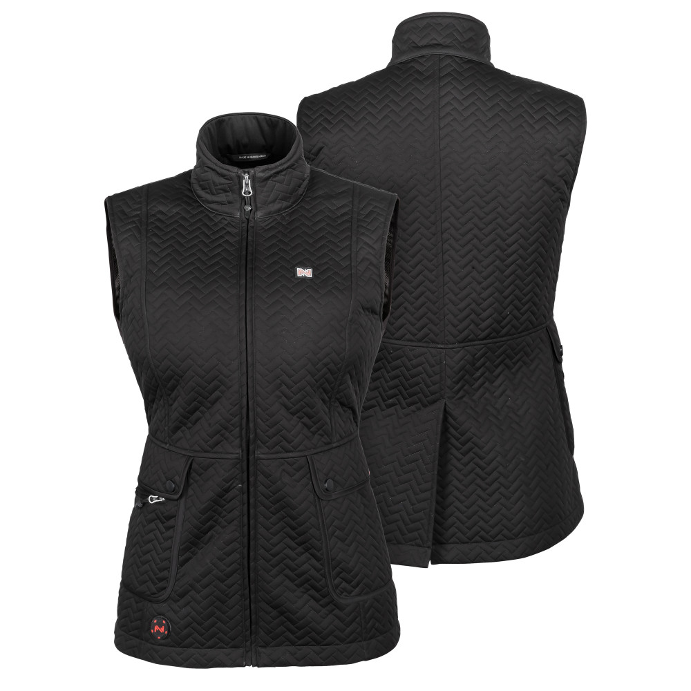 Mobile Warming Cascade Vest Womens Black 2X ;