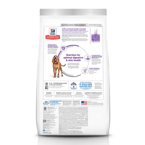 Hill's Science Diet 30 lb Adult Sensitive Stomach and Skin Large Breed Dry Dog Food