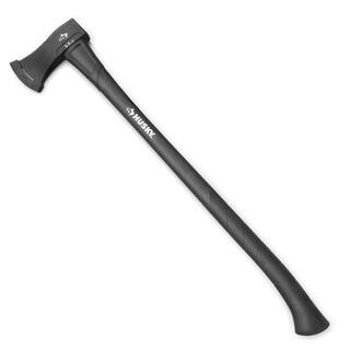 Husky 3.5 lbs. Single Bit Michigan Axe with 34 in. Fiberglass Handle HDAXE-3.5F-HUSKY