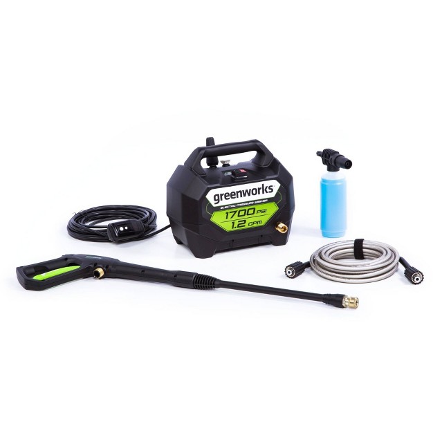 Greenworks 1700 Psi Corded Electric Pressure Washer