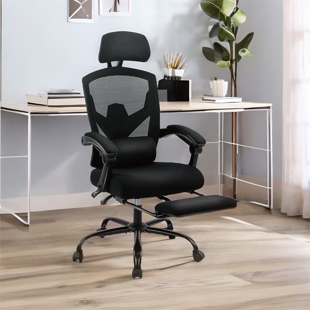 Mesh High Back Ergonomic Office Chair with Lumbar Support Pillow